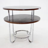 1930s Functionalist coffee or side table, Czechoslovakia