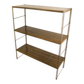 Vintage metal “string” shelf