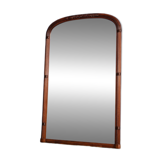 Large Art Deco mirror 162cm, vintage 1950s