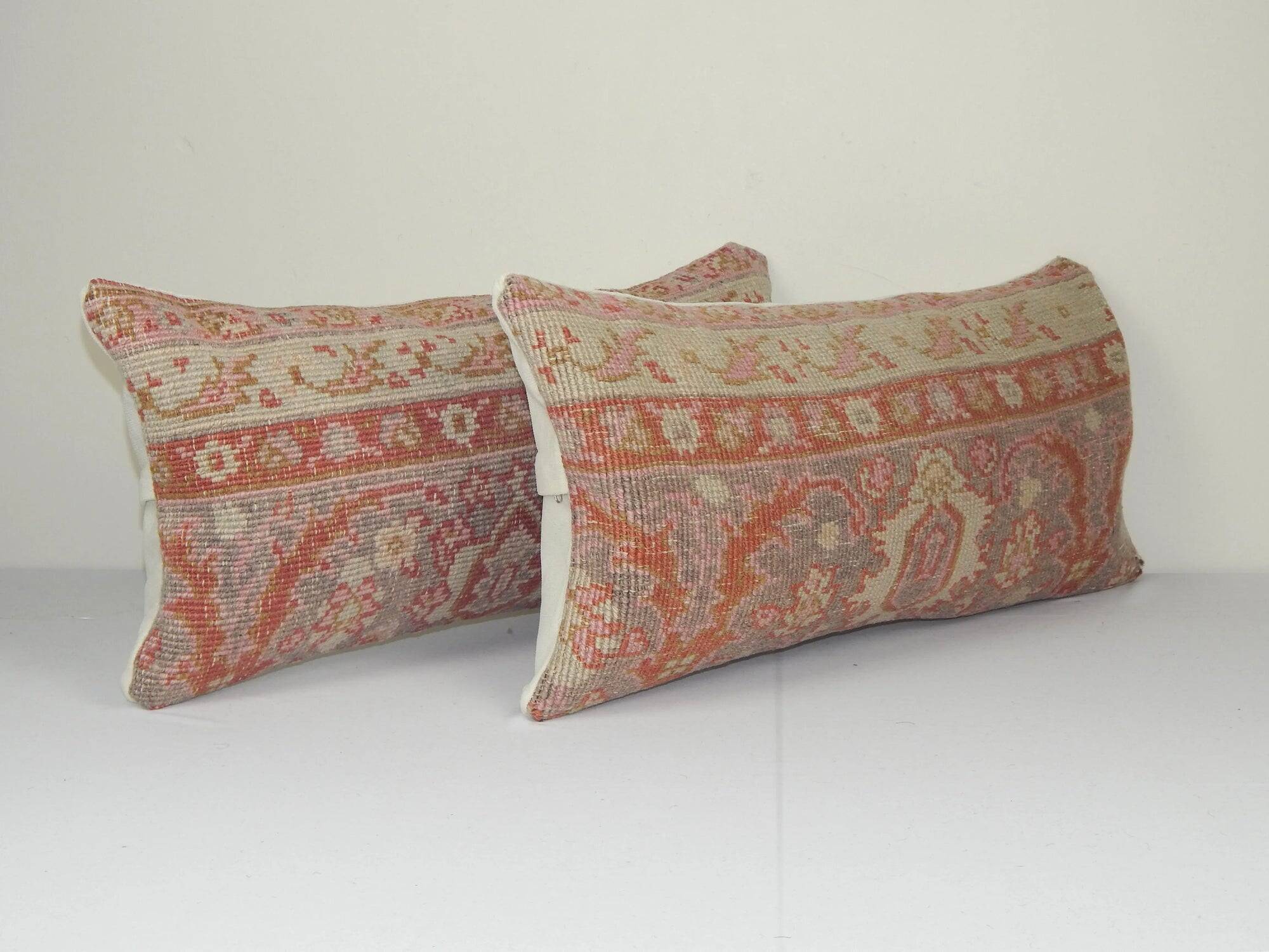 Vintage Turkish cushion cover 61x30 cm