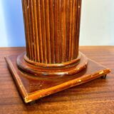 Large rattan lamp from the 60s/70s