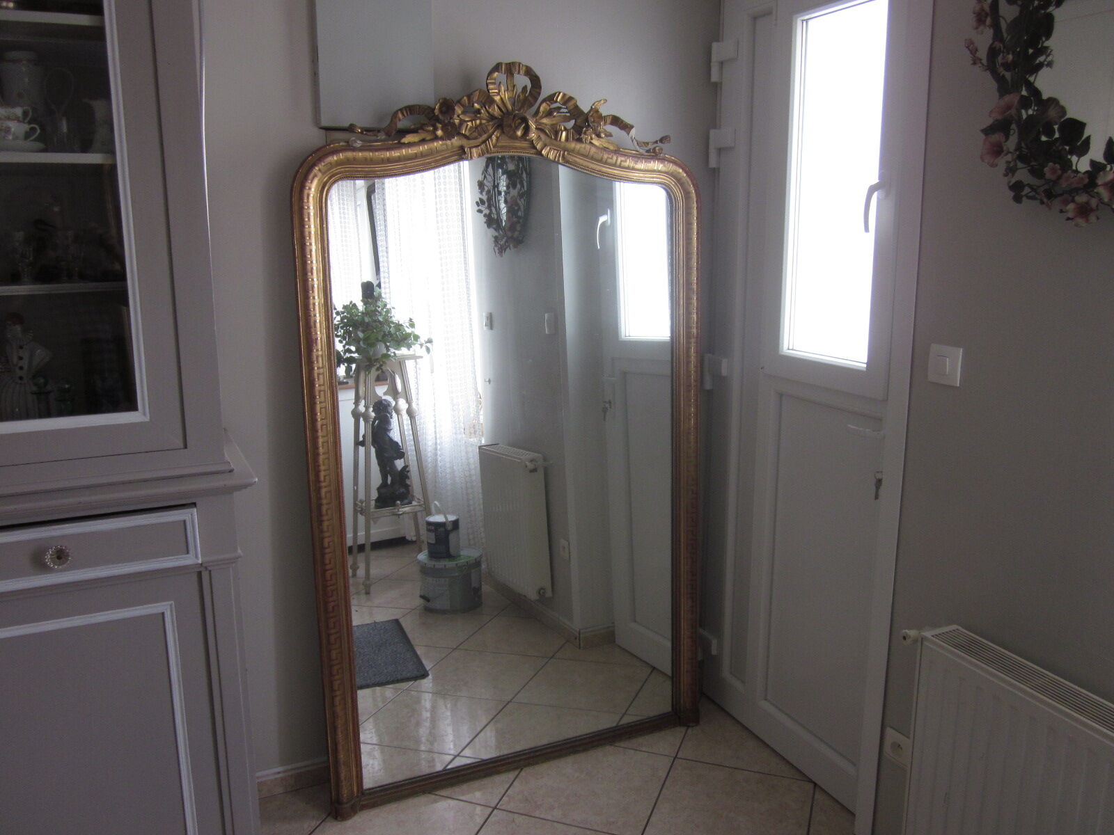 large mirror gilded XIX 2mx120cm