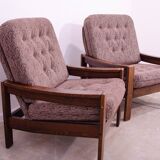 Fauteuils vintage du bloc de l'Est, années 1980, Tchécoslovaquie