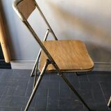 6 vintage folding chairs