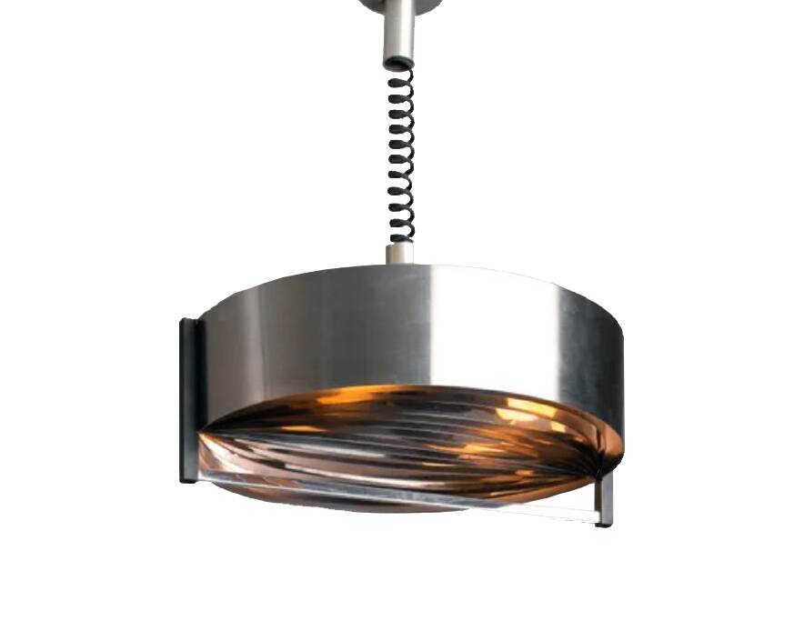 Vintage Pendant Lamp • Jean Gandelin • 1960 • Space Age