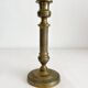 Antique brass candlestick candle holder decorated vintage