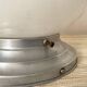 Art Deco opaline ball ceiling light