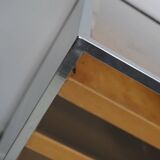 Vintage British maple & oak haberdashery cabinet or shop counter, 1930s