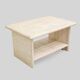 Vintage Italian travertine bedside table