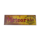 Metal plate Meteor Beer of Alsace - 38x120 - 50's