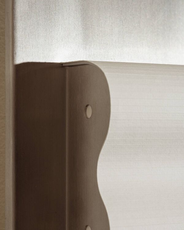 Applique frame en aluminium brut m