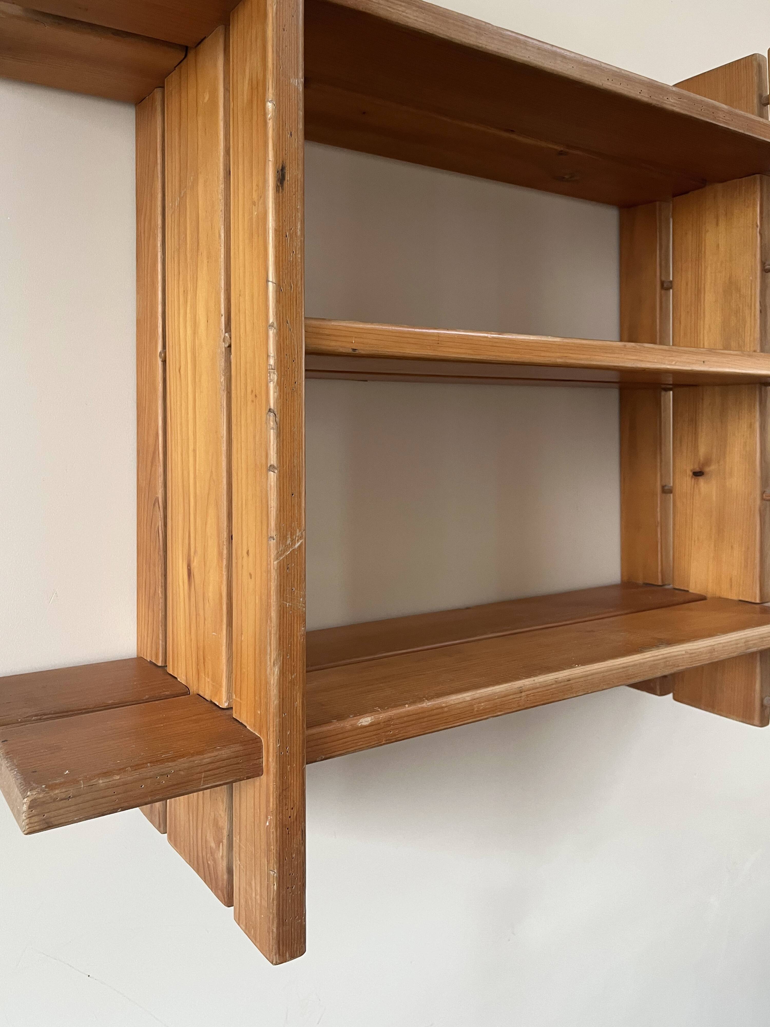 Étagère Bibliothèque Maison Regain Années 1970