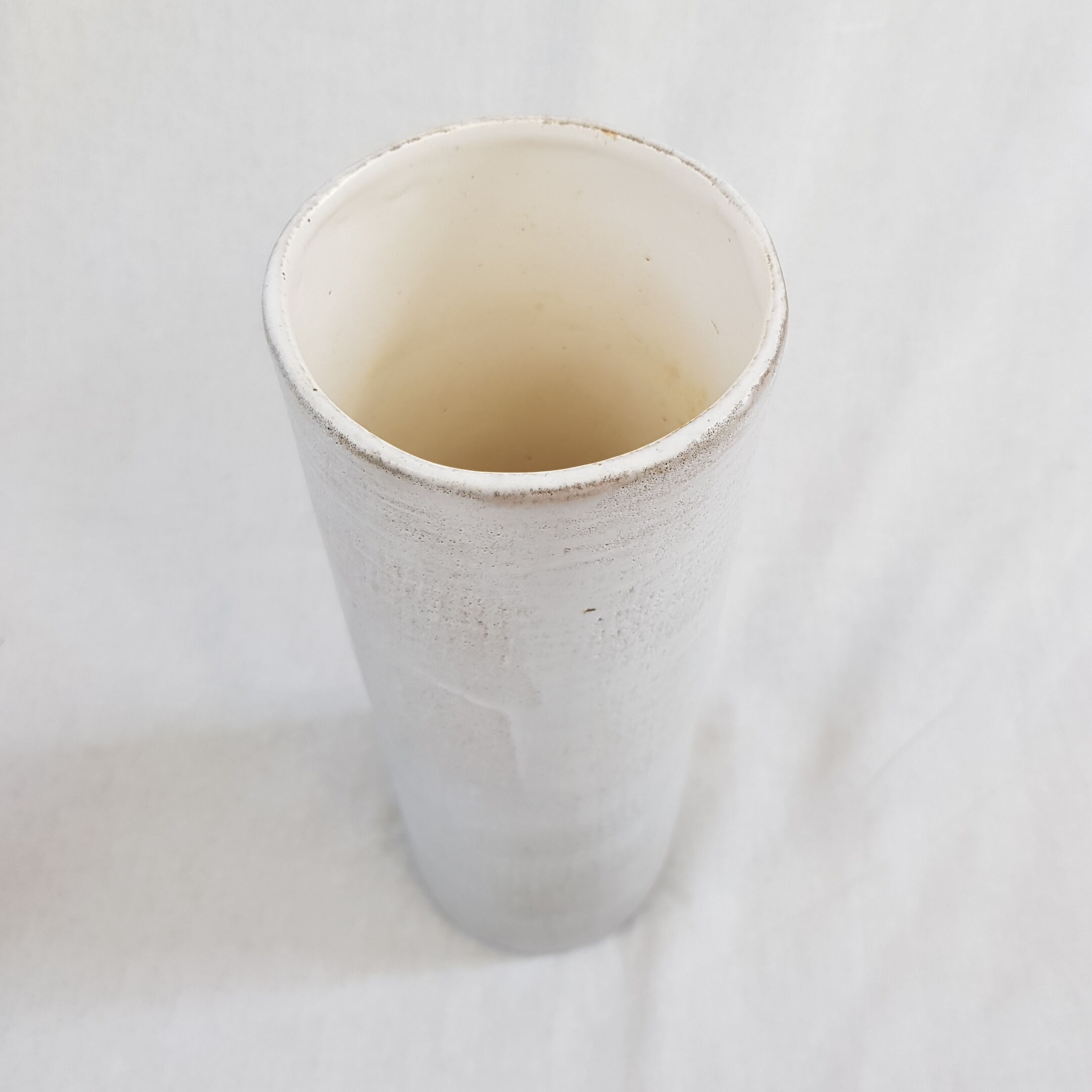 Vase roller Henri Cimal Vallauris ceramics