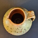 Large vintage terracotta pitcher signed “Orezza”