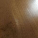 Scandinavian teak table with built-in extension