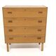 Commode scandinave en chêne, Suède, 1960