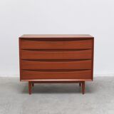 Freestanding chest of drawers in teak by Arne Vodder for Sibast, 1960s