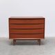 Commode indépendante en teck par Arne Vodder pour Sibast, années 1960.