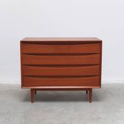Freestanding chest of drawers in teak by Arne Vodder for Sibast, 1960s