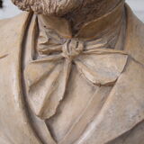 Bust of a man in nineteenth century terracotta