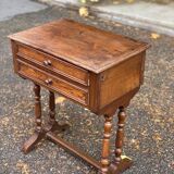 Napoleon III solid wood bedside table