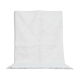 Tapis berbère béni ouarain losanges blancs 210x310cm