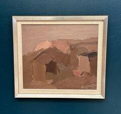 Huile sur toile suédoise – “Paysage atténué” par Rolf Magnusson