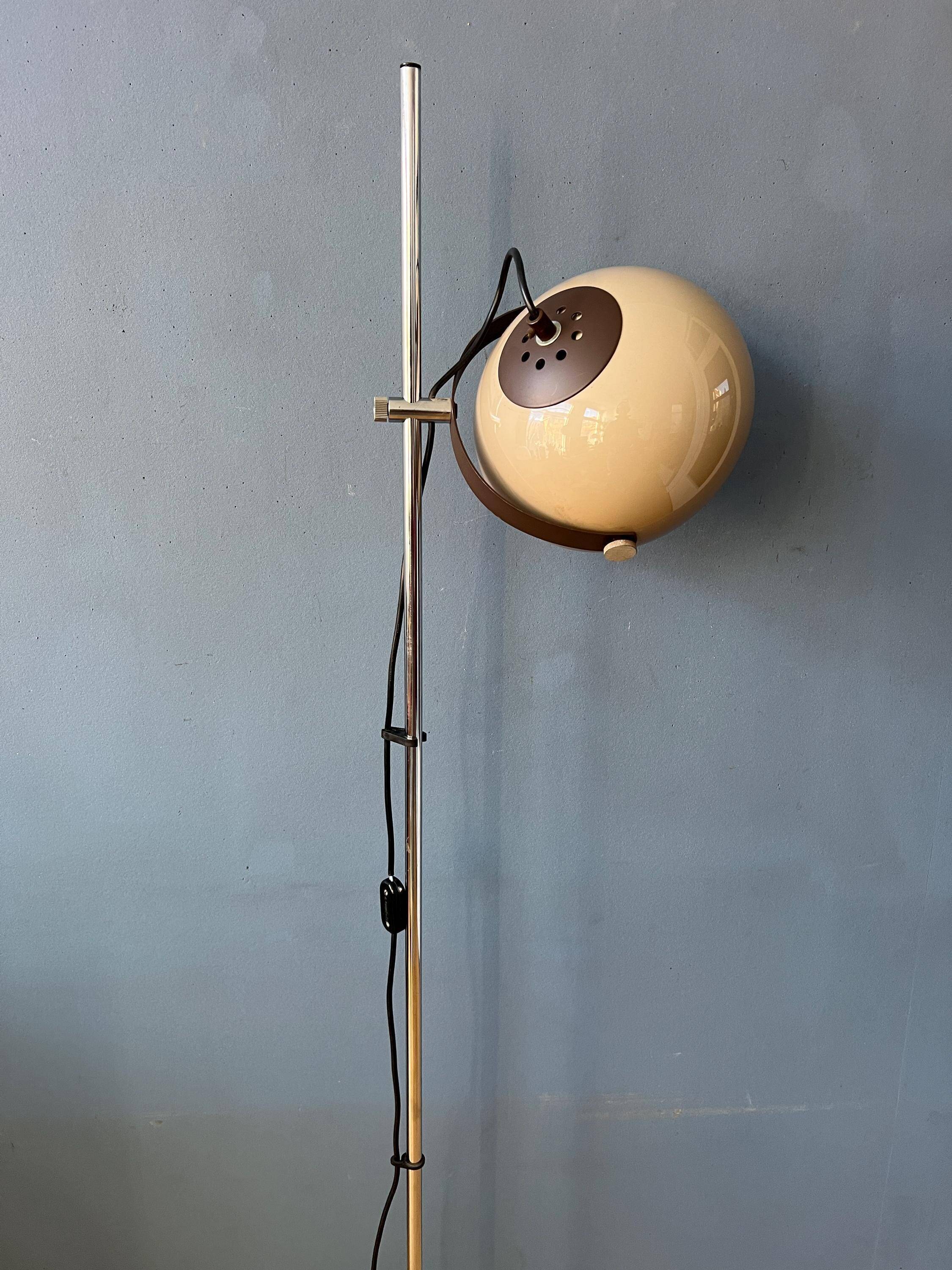 Vintage Space Age Herda mushroom floor lamp