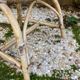 Rattan armchair for vintage children