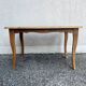 Natural wood coffee table