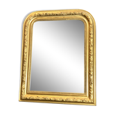 Miroir ancien  61cm x 49cm époque 1900