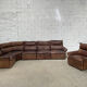 Vintage modular leather sofa DeSede spirit