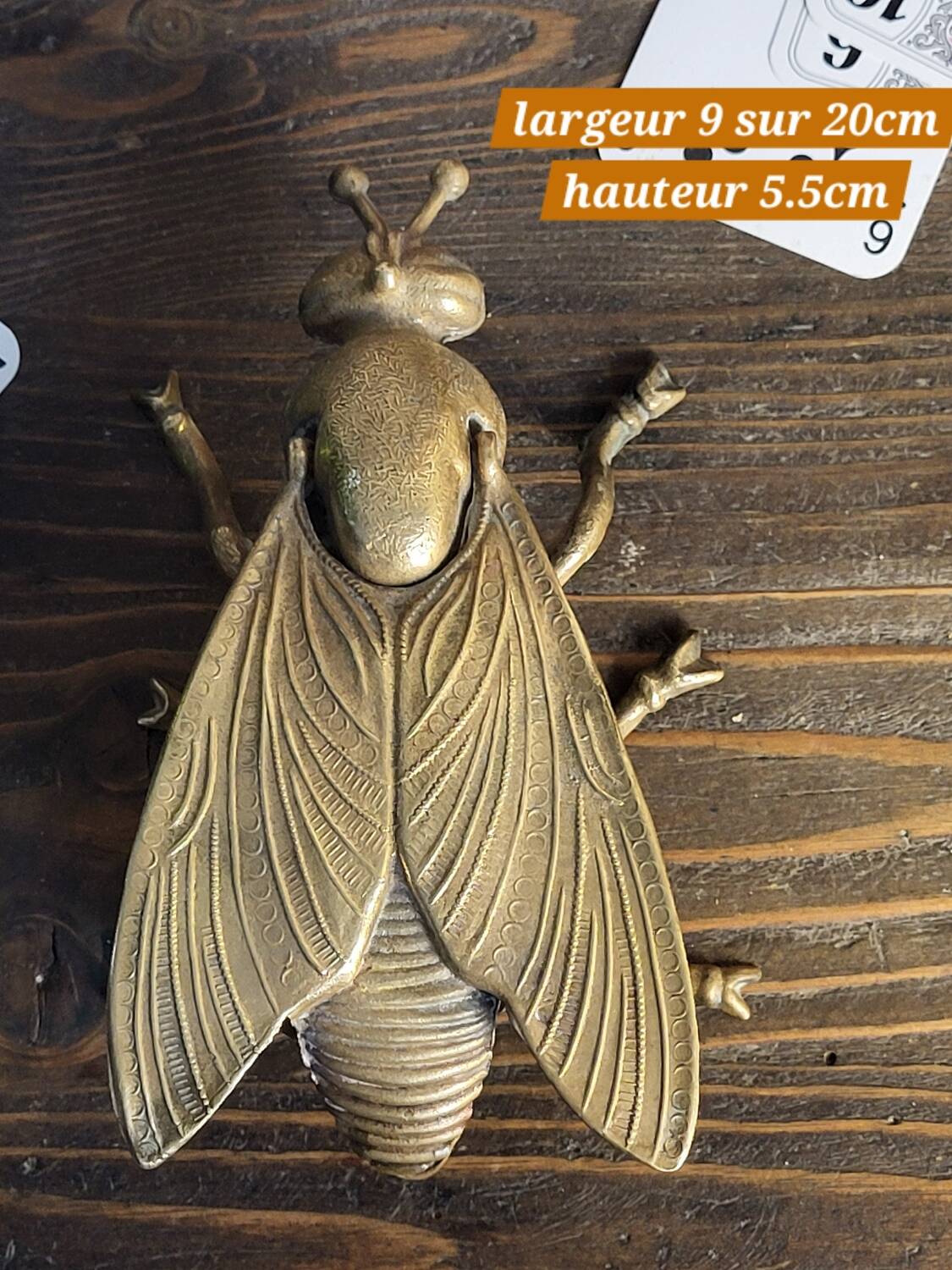 Vintage insect ashtray