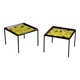 Pair of coffee tables by Mado Jolain & René Legrand, circa 1955