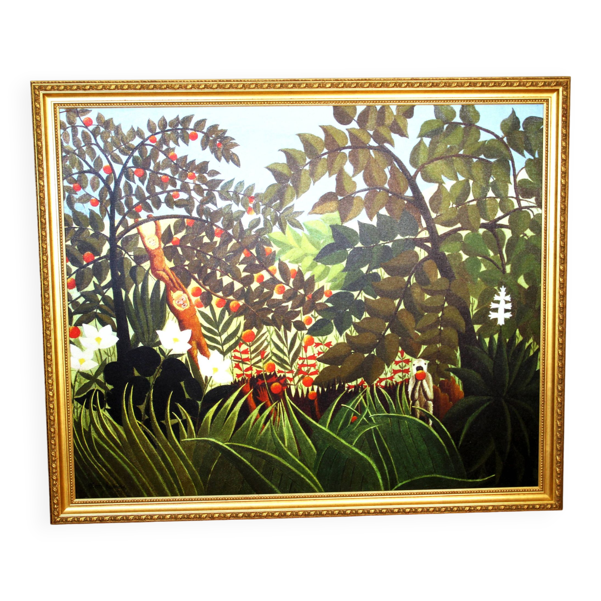 Painting "Exotic landscape"