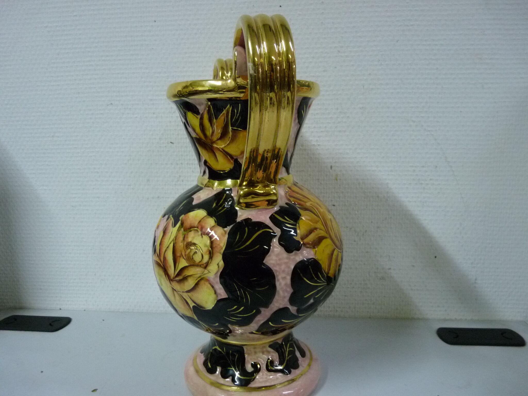 Vase amphora handles Vallauris