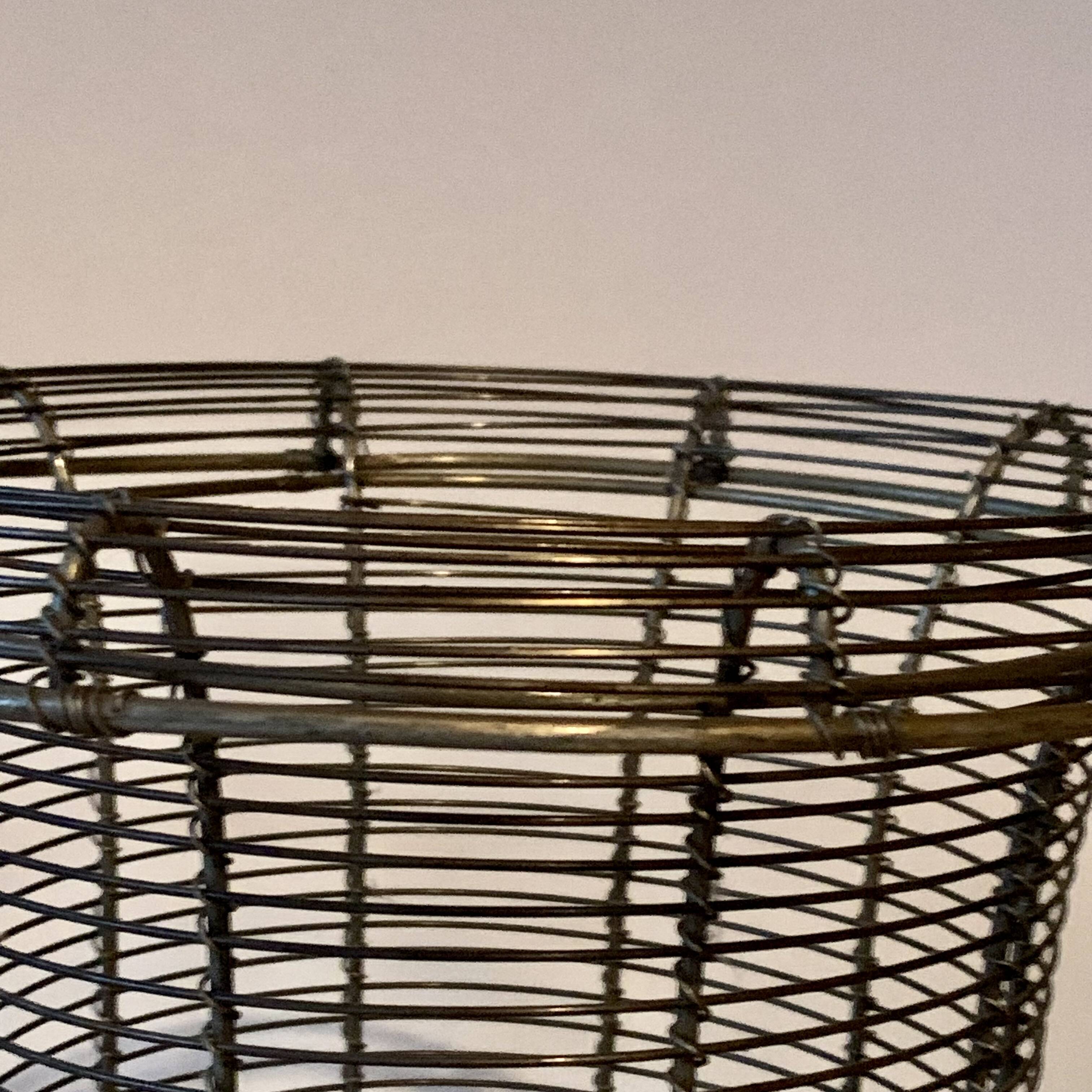 Old wire basket