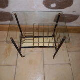 Glass top table