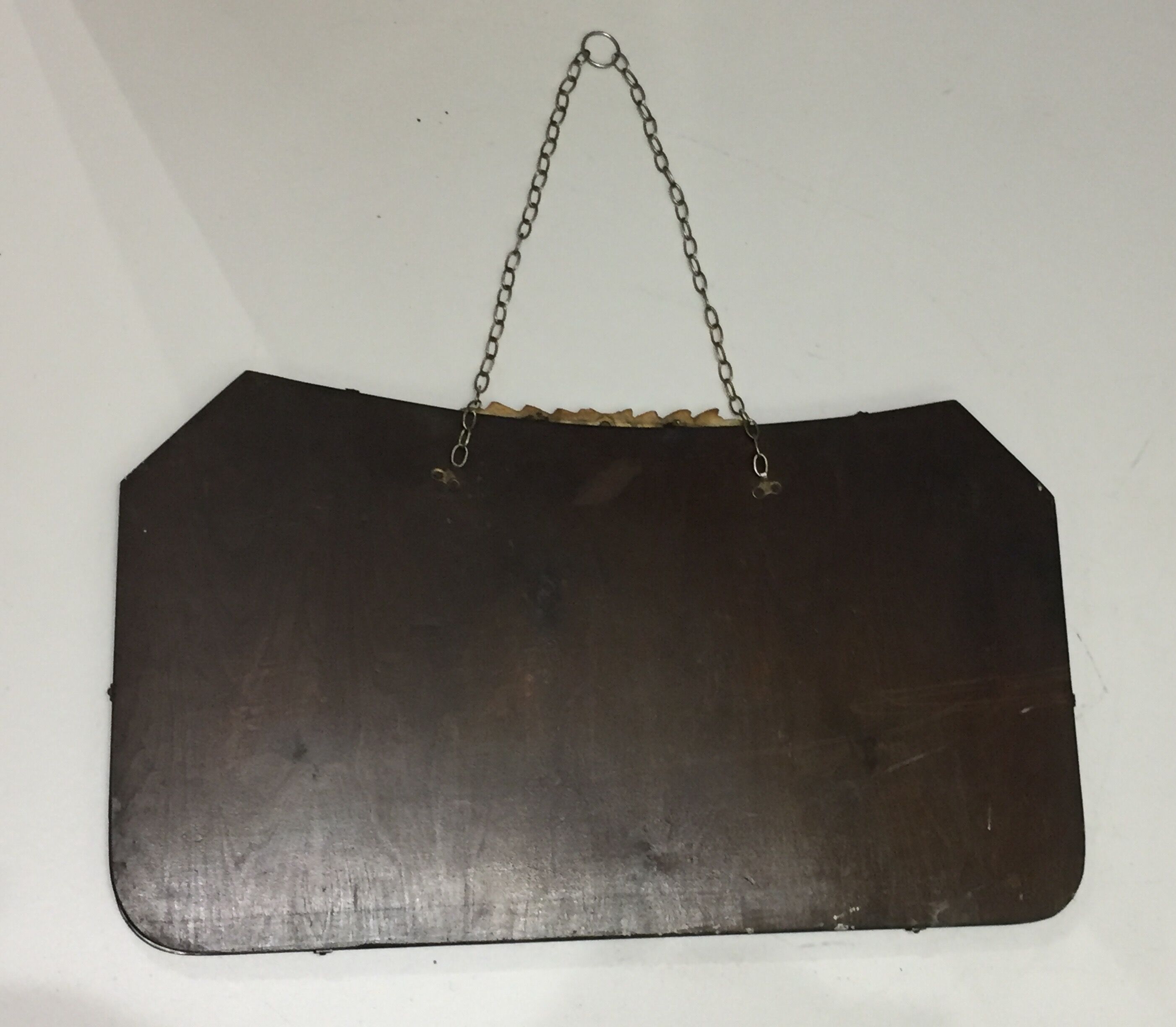 Bevelled Art Deco mirror