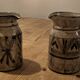 Set of 2 pots and 1 ceramic mug by Gustave RAYNAUD