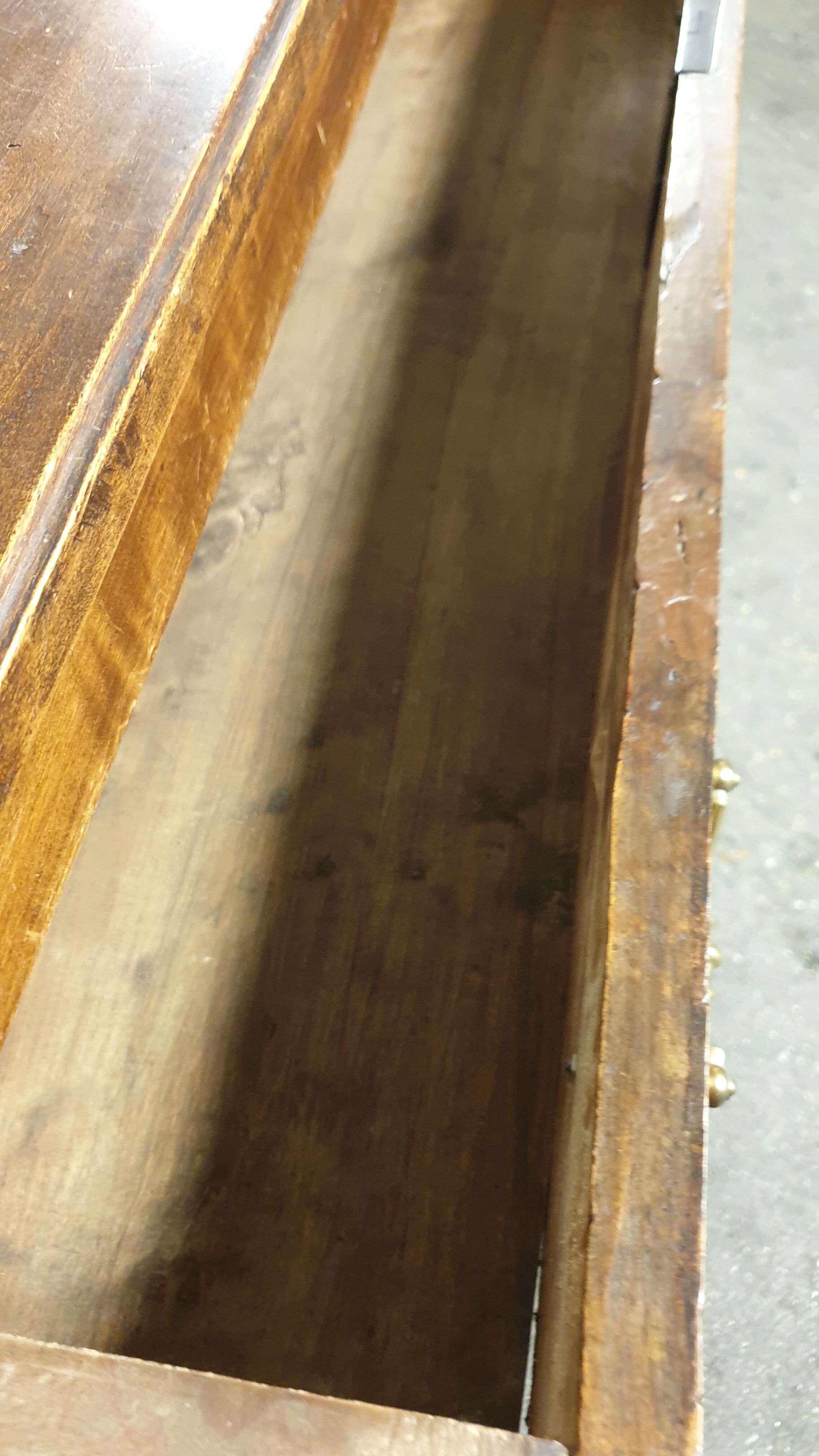 Louis XVI walnut chest of drawers