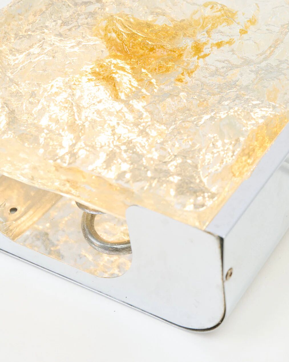 Murano glass wall light, Angelo Brotto for Esperia, 1970.
