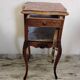 Antique wooden bedside table