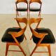 Danish vintage Kai Kristiansen model 32 chairs for Schou Andersens Møbelabrik