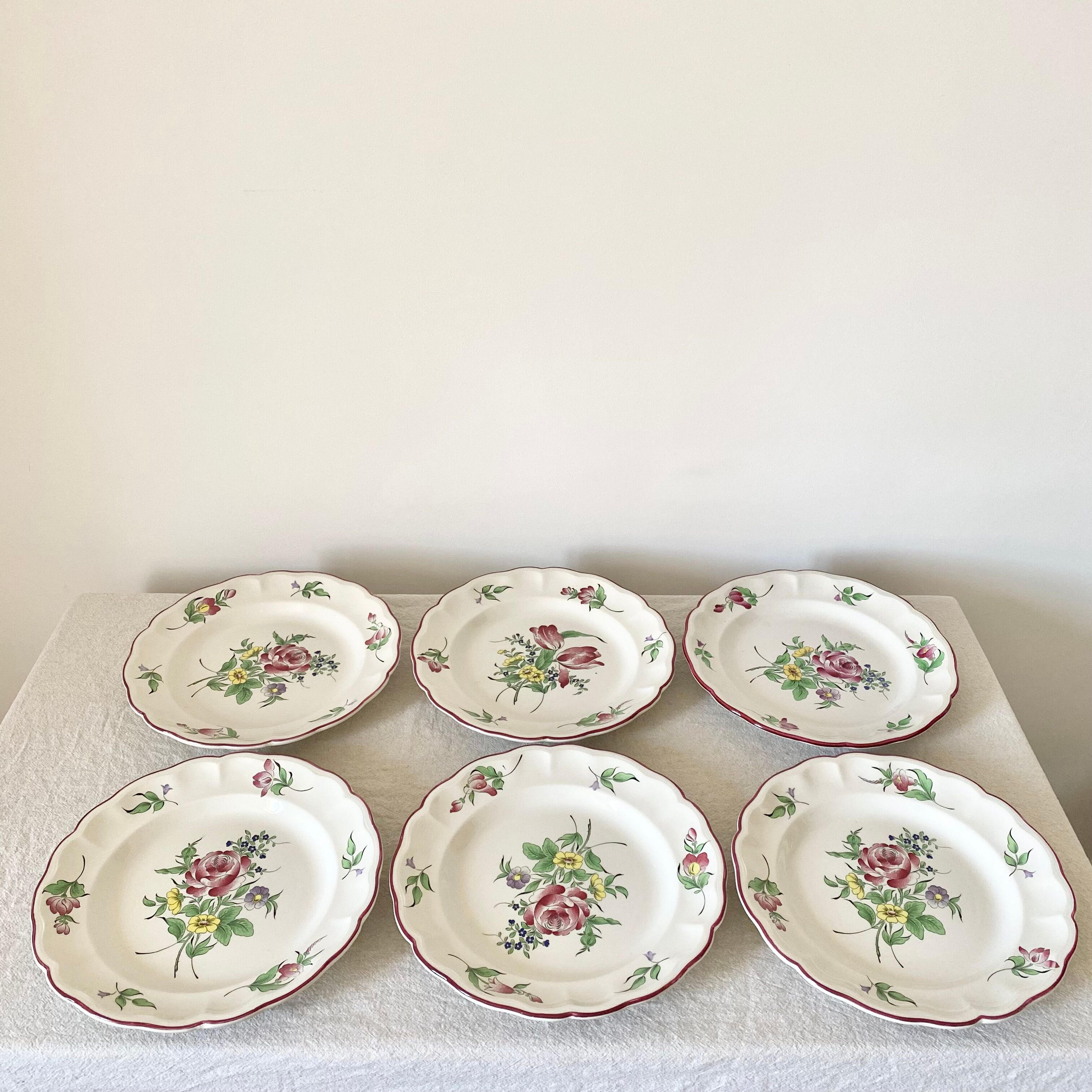 Presentation plates Lunéville (Lamppost)