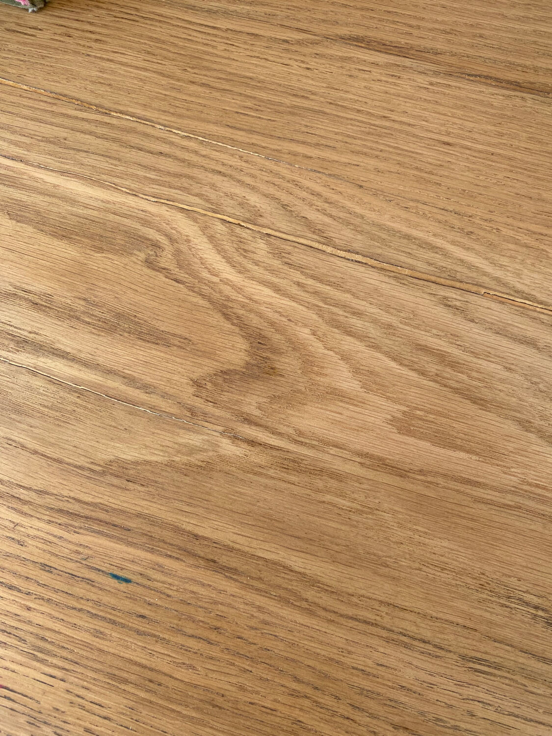 Solid oak desk