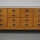 Antique Shop Counter in English Beech, circa 1920-1930