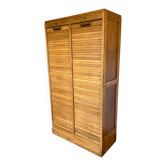 Double curtain folder