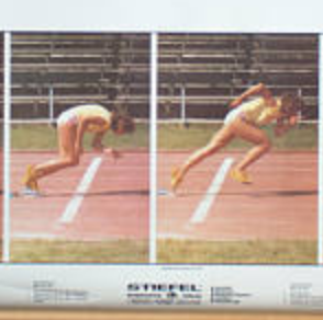 "Sports" published by Paul Sappl Austria 1968 poster