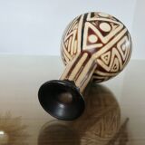 Heber Paz ceramic vase, Chulucanas Peru 1970